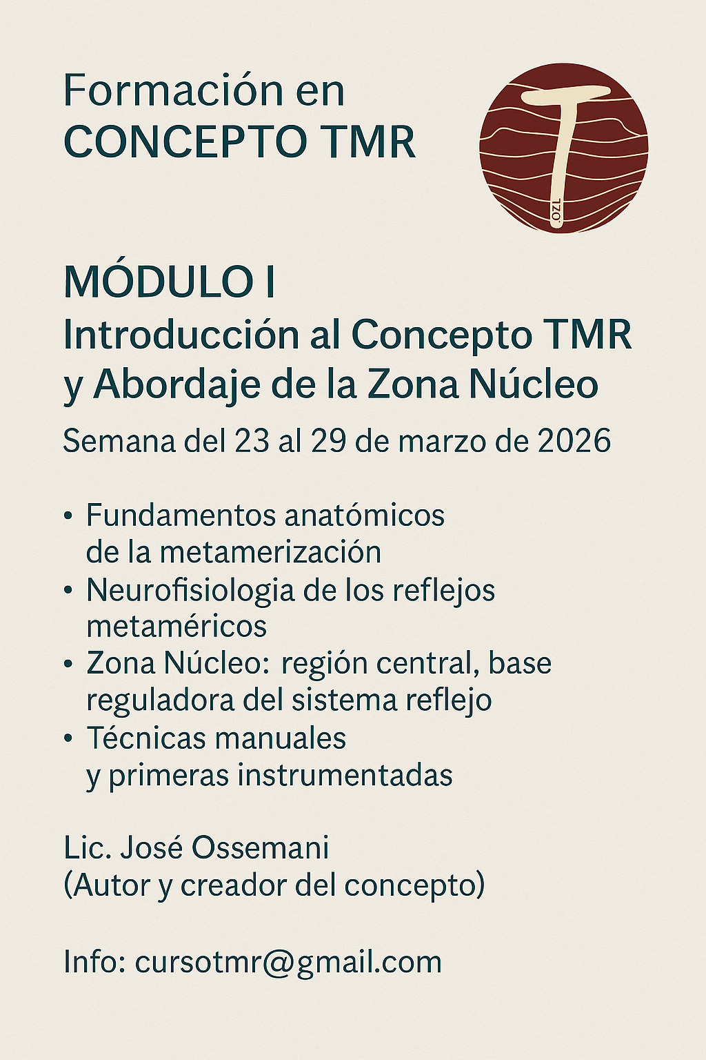 Módulo I – Concepto TMR